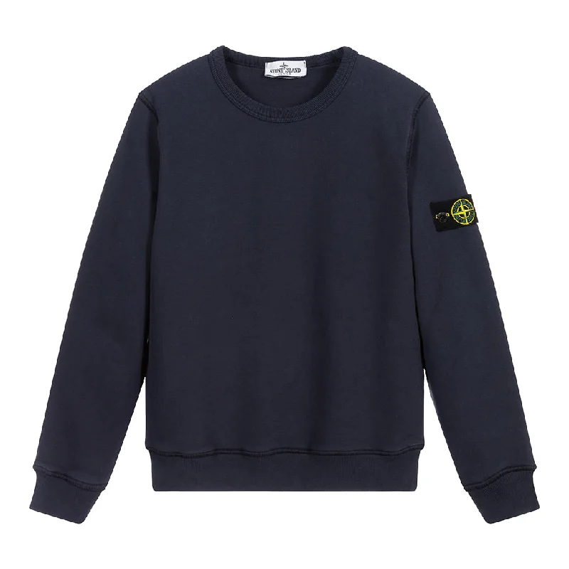 Navy Blue Crewneck Sweatshirt