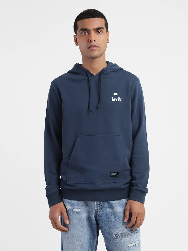 Men's Solid Hooded Sweatshirt