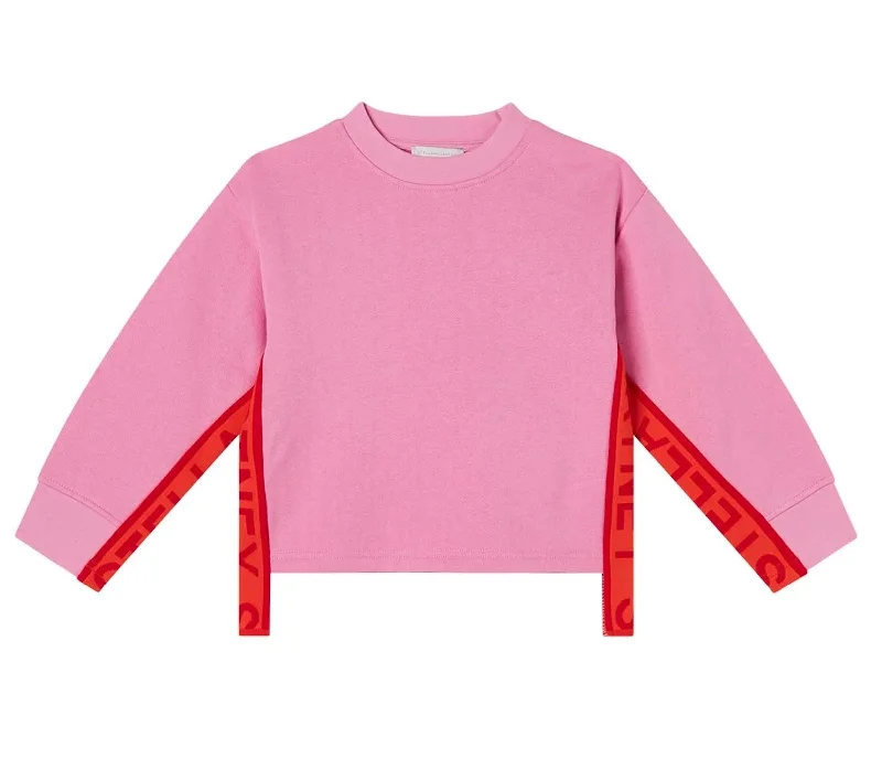 Pink Inseam Logo Crewneck Sweatshirt