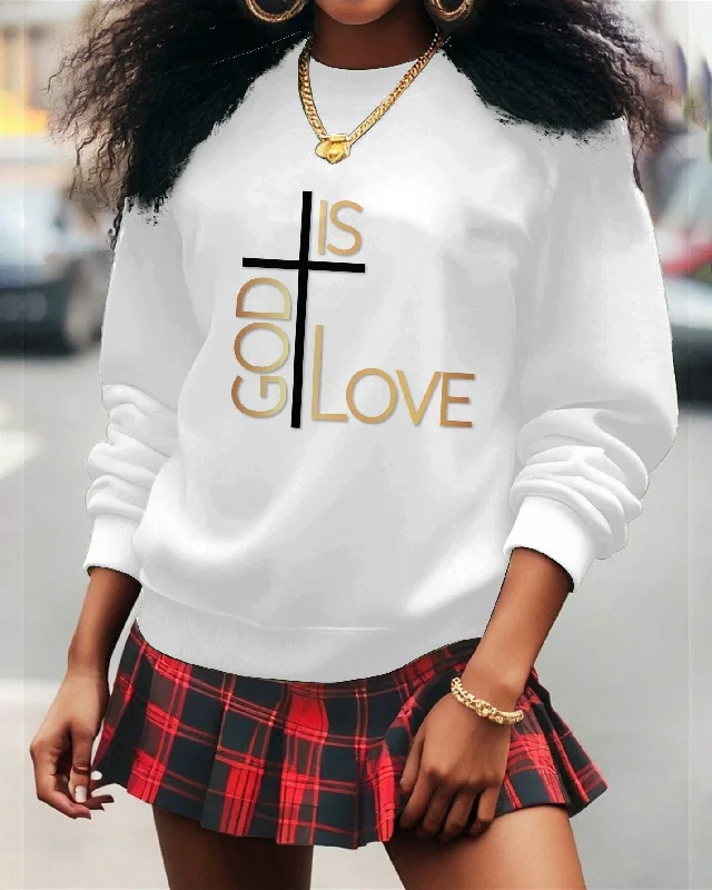 God Is Love Crewneck Sweatshirt