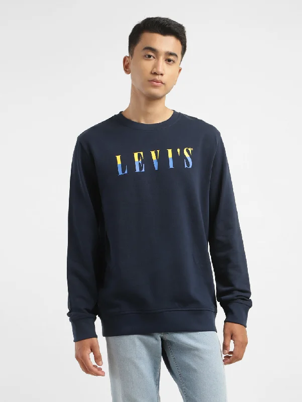 Men's Brand Logo Crew Neck Sweatshirt