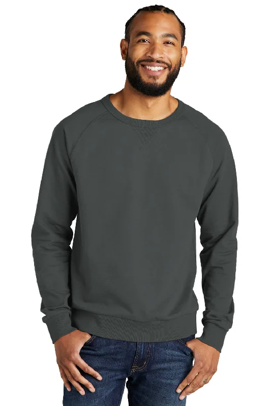 Allmade Mens Organic French Terry Crewneck Sweatshirt - Terrain Grey