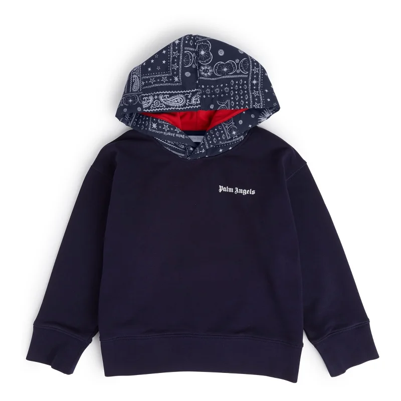 Navy Logo Hoodie