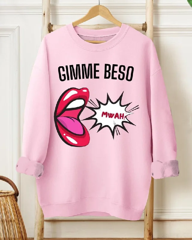 Gimme Beso Cardi B Crewneck Sweatshirt