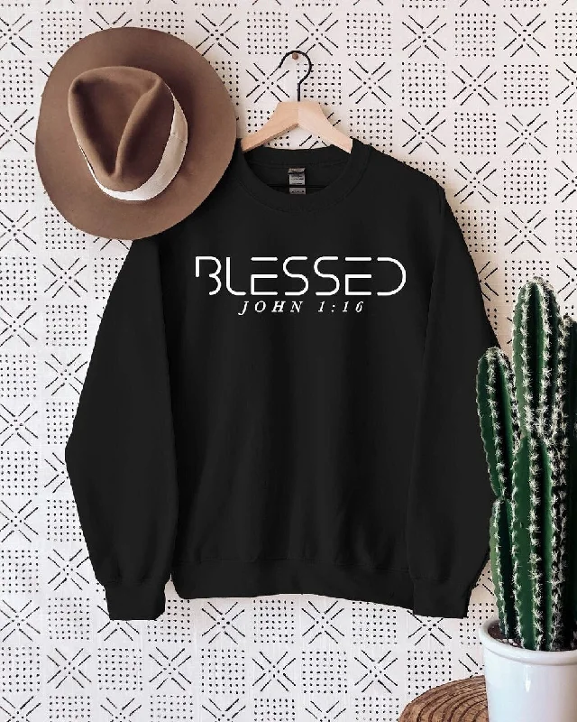 Christian Blessed Long Sleeve Sweatshirt