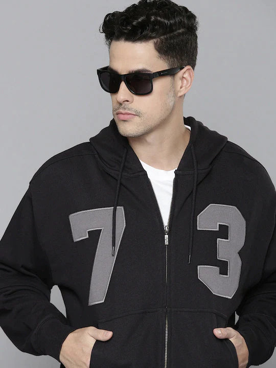 Men's Printed Hooded Sweatshirt