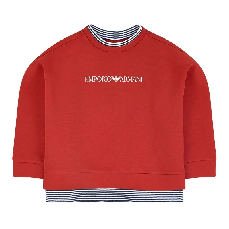 Red Logo Sweatshirt