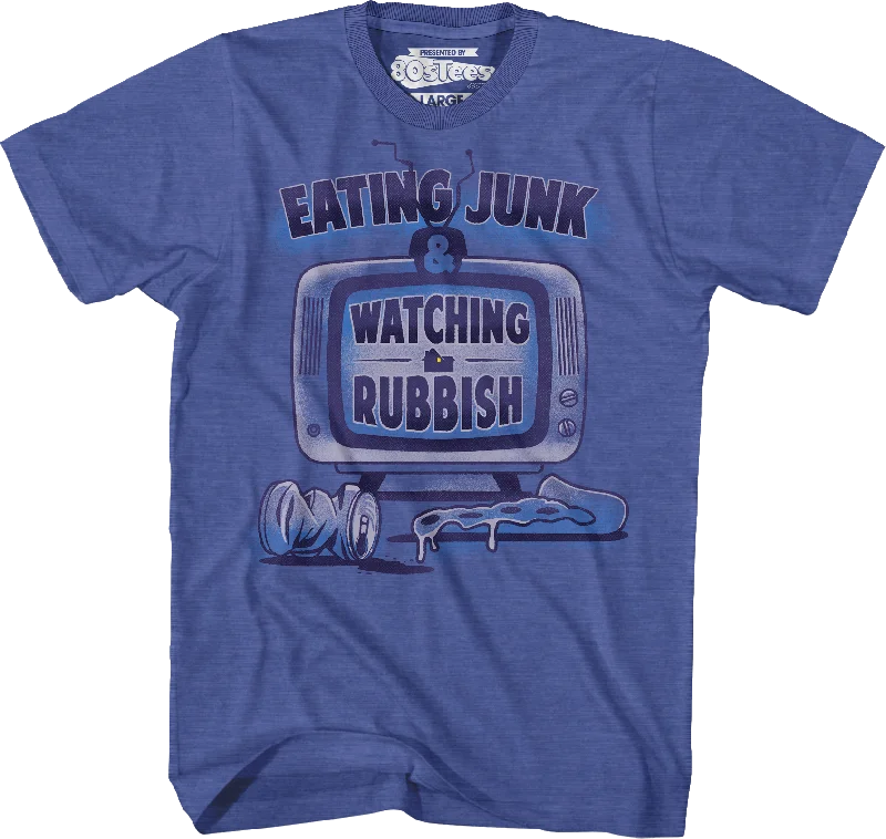 Eating Junk & Watching Rubbish Home Alone T-Shirt