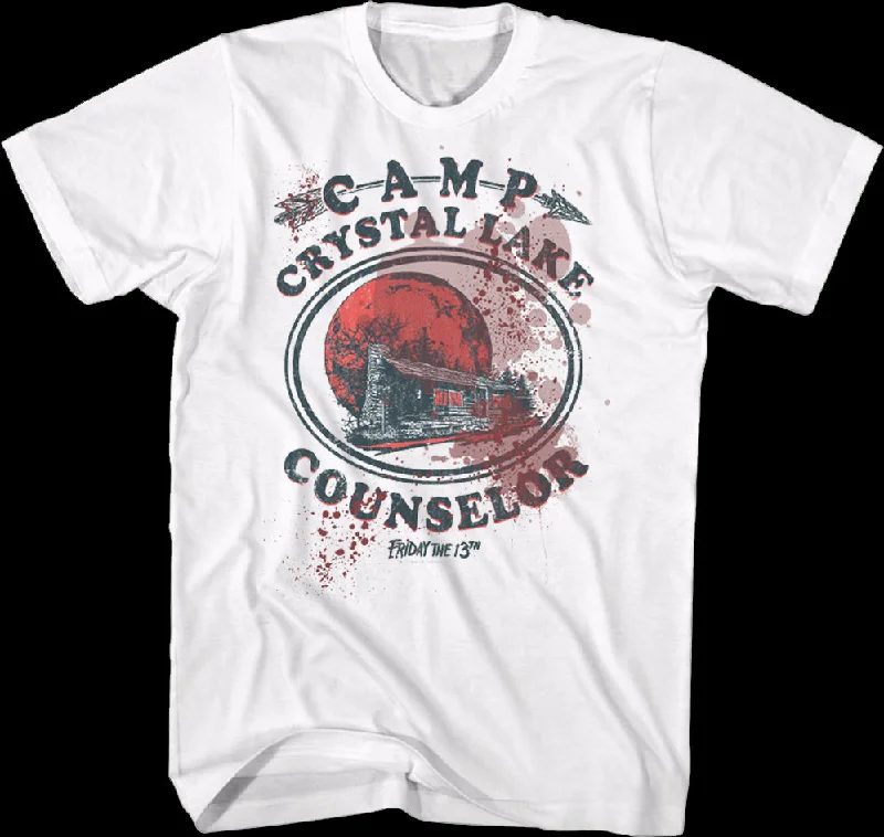 Bloody Camp Crystal Lake Counselor T-Shirt