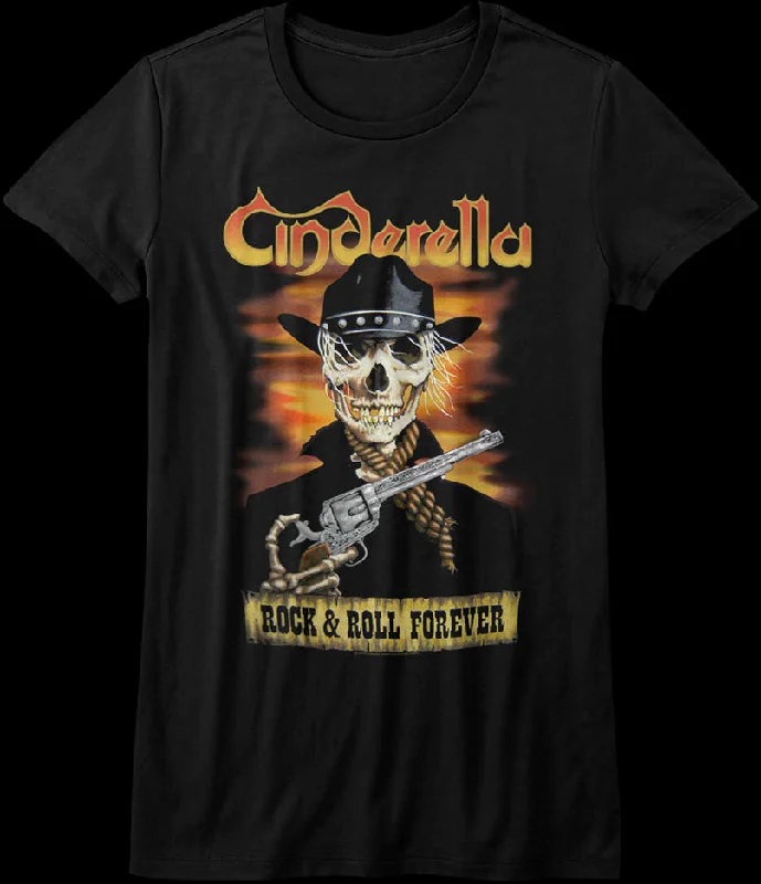 Ladies Rock and Roll Forever Cinderella Shirt