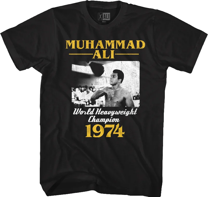 World Heavyweight Champion Muhammad Ali T-Shirt