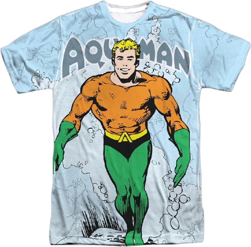 Big Print Aquaman T-Shirt