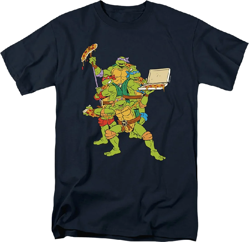 Pizza Party Teenage Mutant Nina Turtles T-Shirt