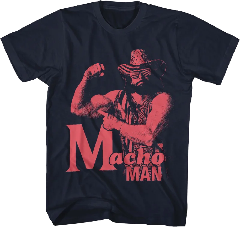 Flex & Point Macho Man Randy Savage T-Shirt