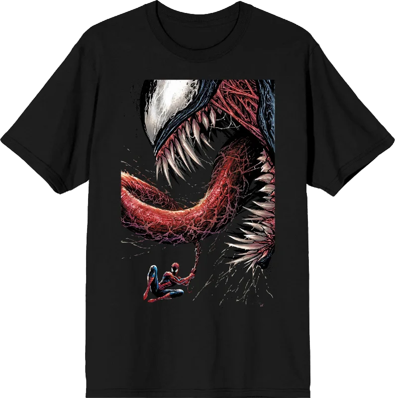 Spider-Man Battles Venom Marvel Comics T-Shirt