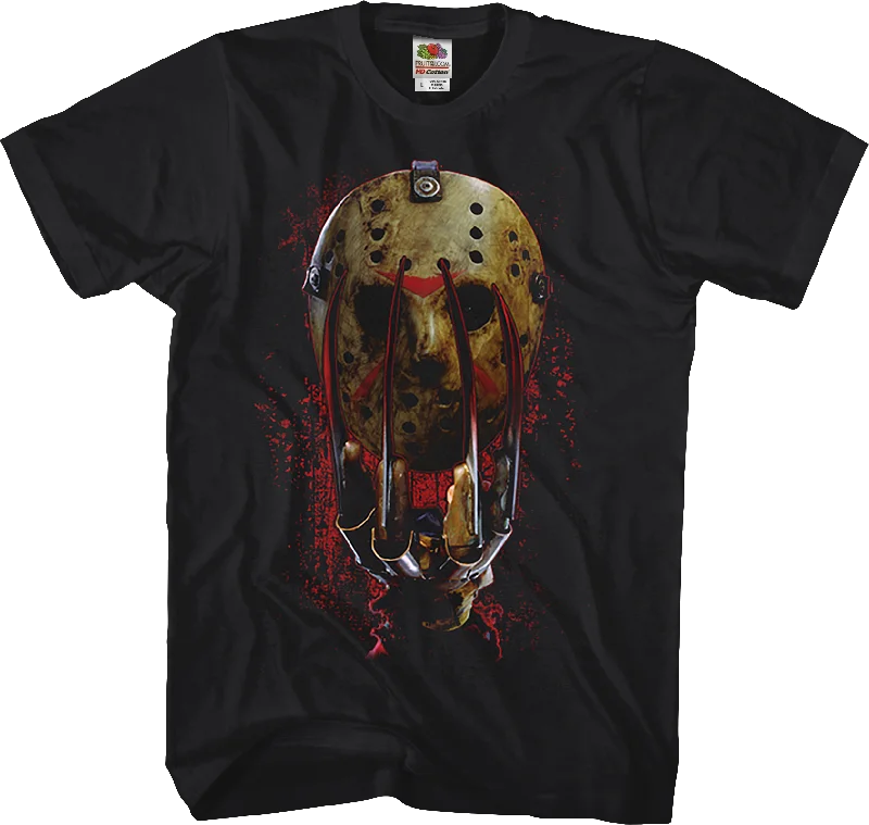 Glove And Mask Freddy vs. Jason T-Shirt