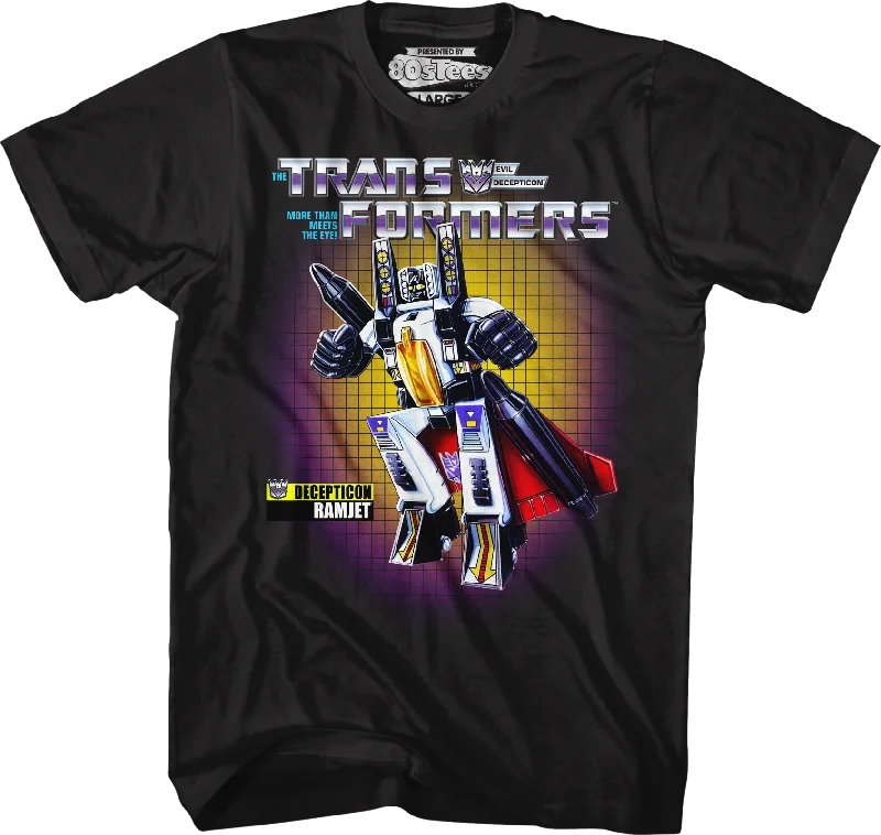 Box Art Ramjet Transformers T-Shirt