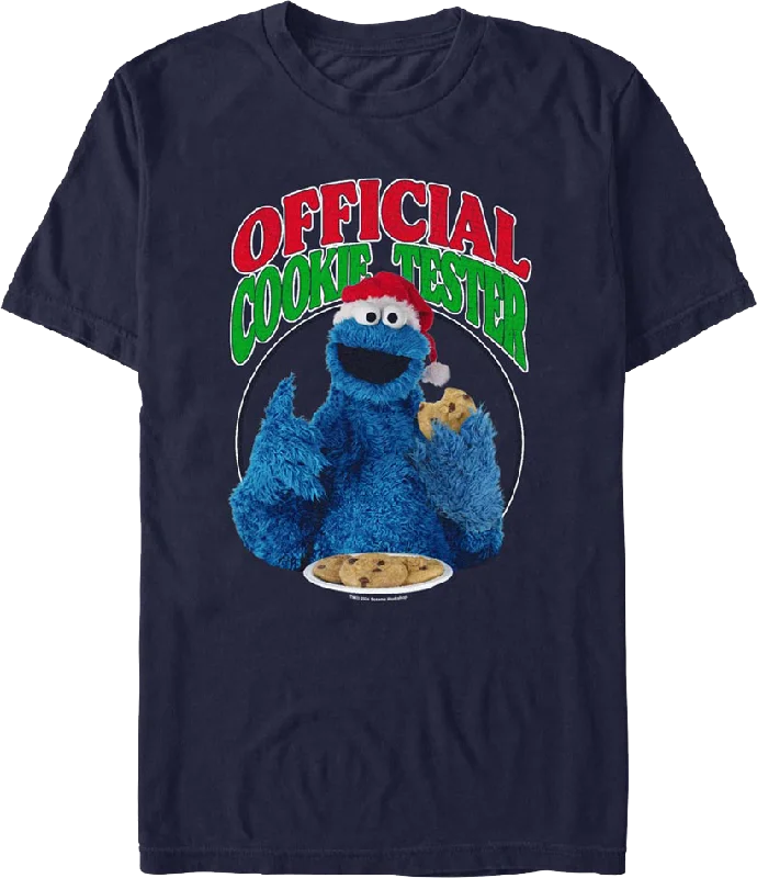 Official Cookie Tester Sesame Street T-Shirt