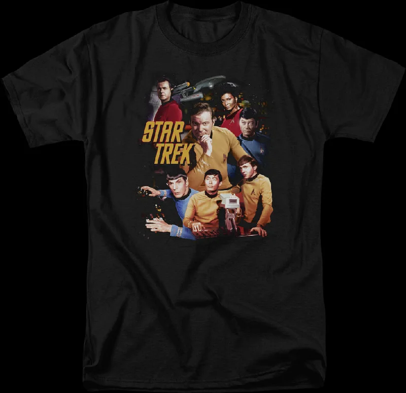 Collage Star Trek T-Shirt