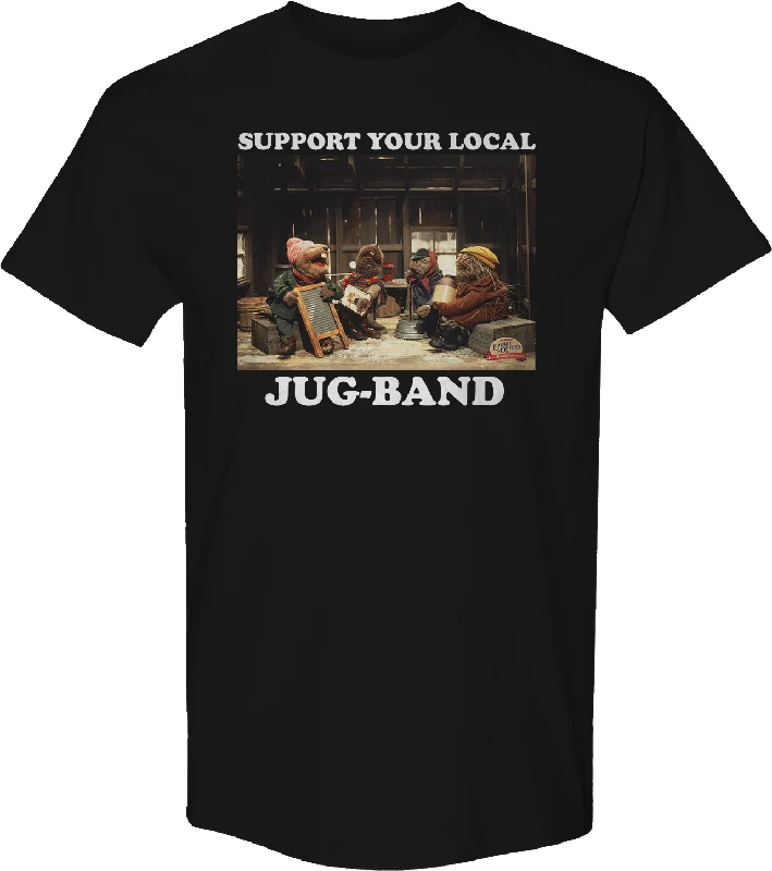 Support Your Local Jug-Band Emmet Otter T-Shirt