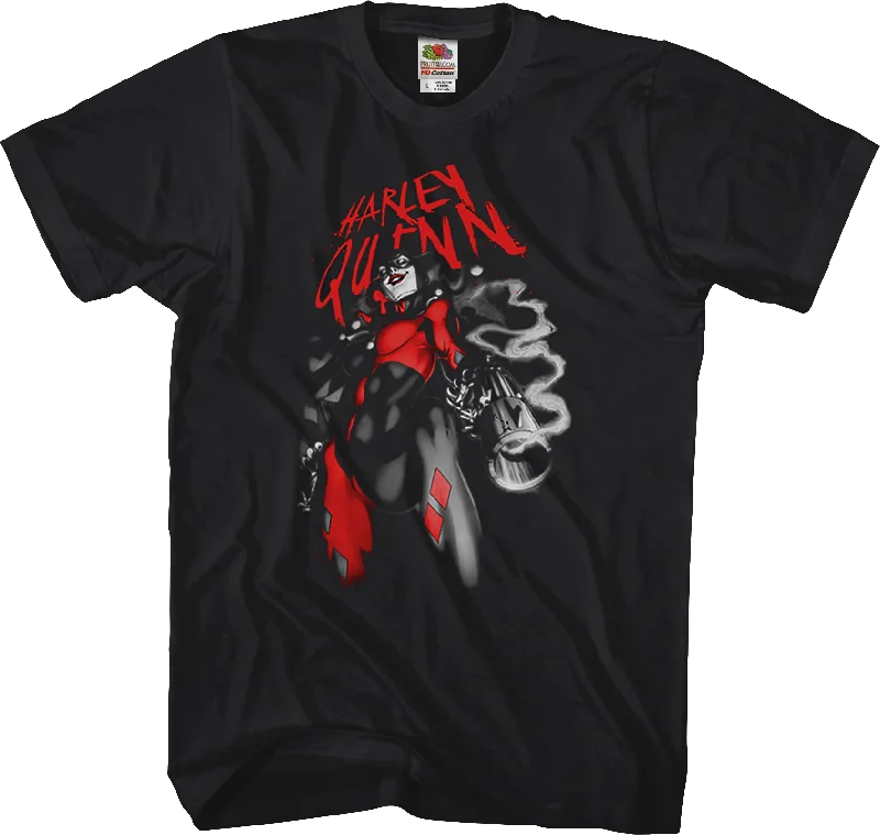 Smoking Barrel Harley Quinn T-Shirt