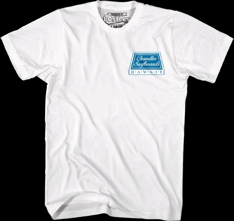 White Chandler Surfboards North Shore T-Shirt