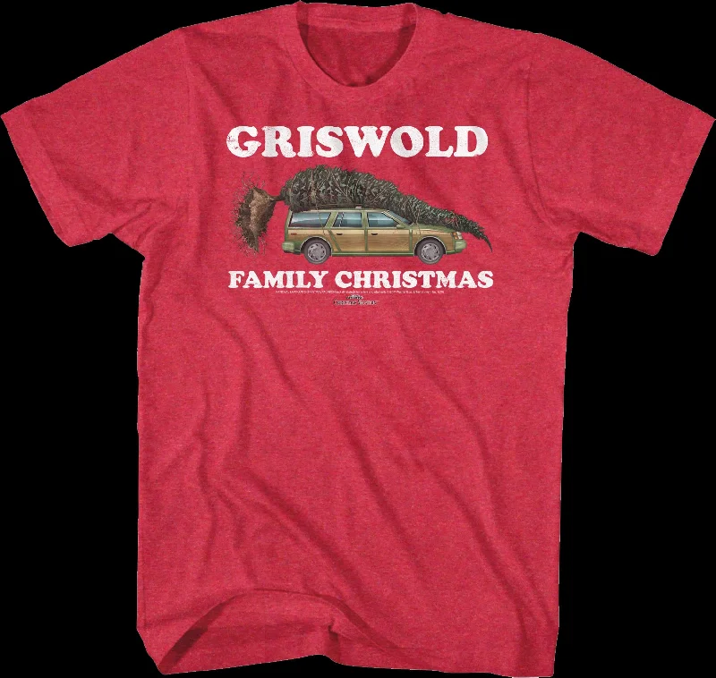 Red Griswold Family Christmas Vacation T-Shirt