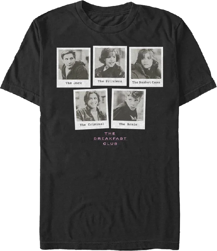 Polaroids Breakfast Club T-Shirt