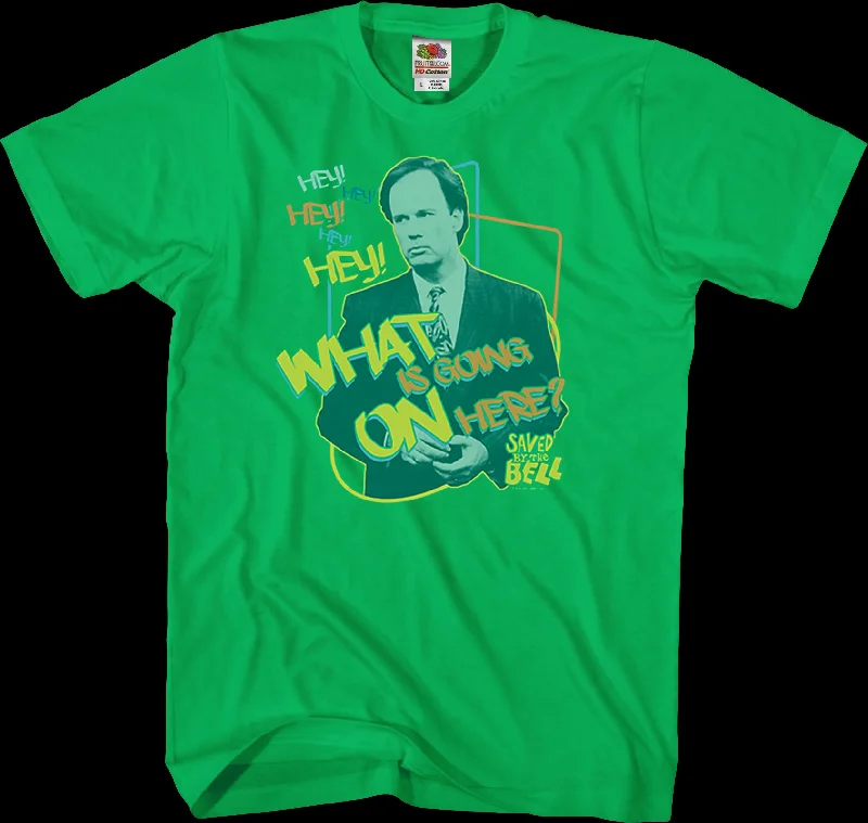 Mr. Belding Saved By The Bell T-Shirt