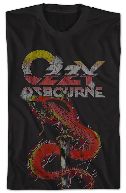 Cobra Dagger Ozzy Osbourne T-Shirt