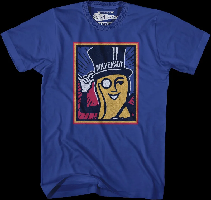 Mr. Peanut Framed Picture Planters T-Shirt