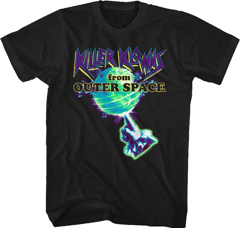 Neon Poster Killer Klowns From Outer Space T-Shirt