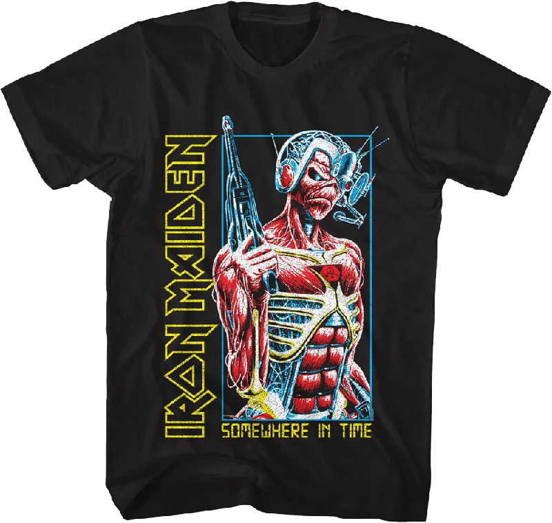 Somewhere In Time Cyborg Iron Maiden T-Shirt