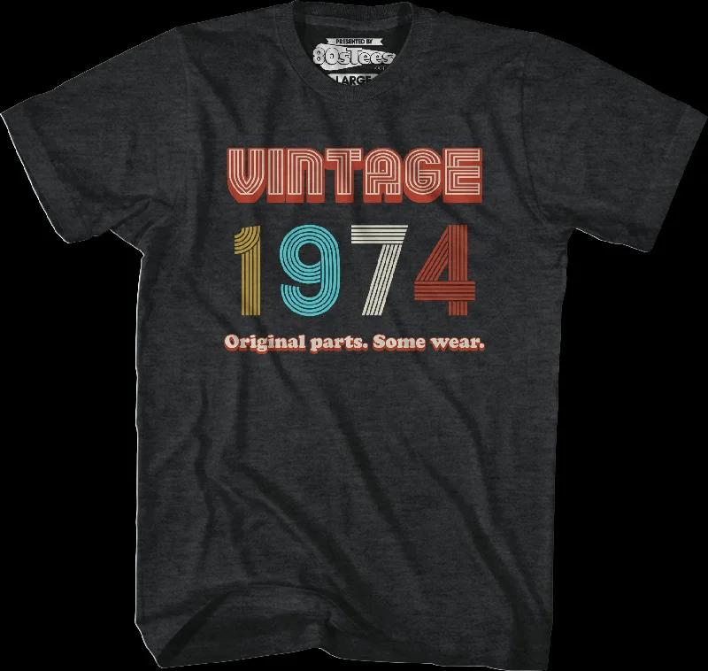 Original Parts Some Wear Vintage 1974 T-Shirt