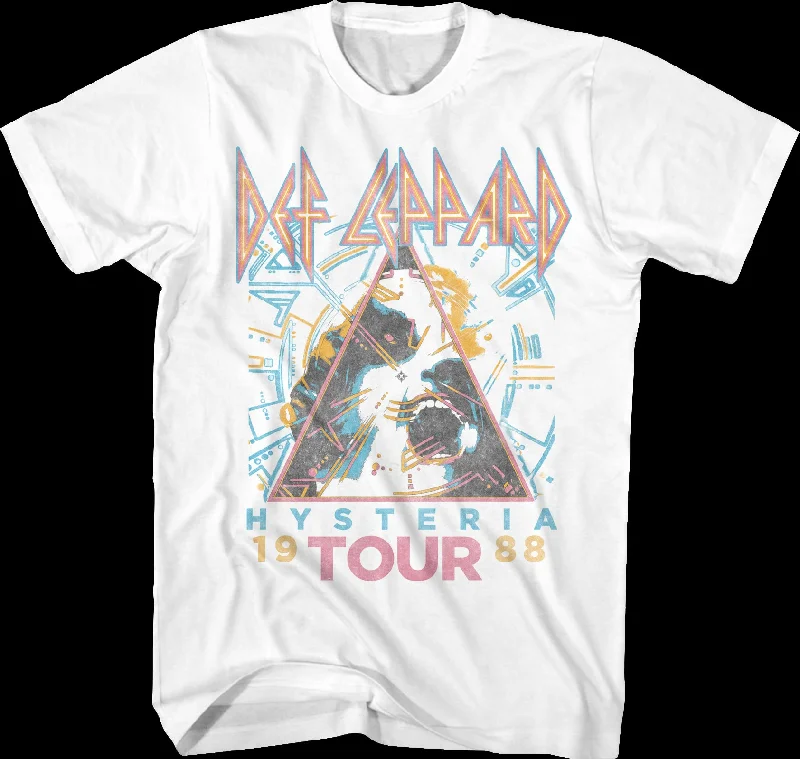 Distressed Hysteria Tour Def Leppard T-Shirt