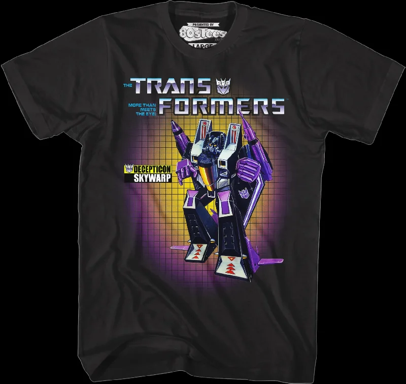 Box Art Skywarp Transformers T-Shirt