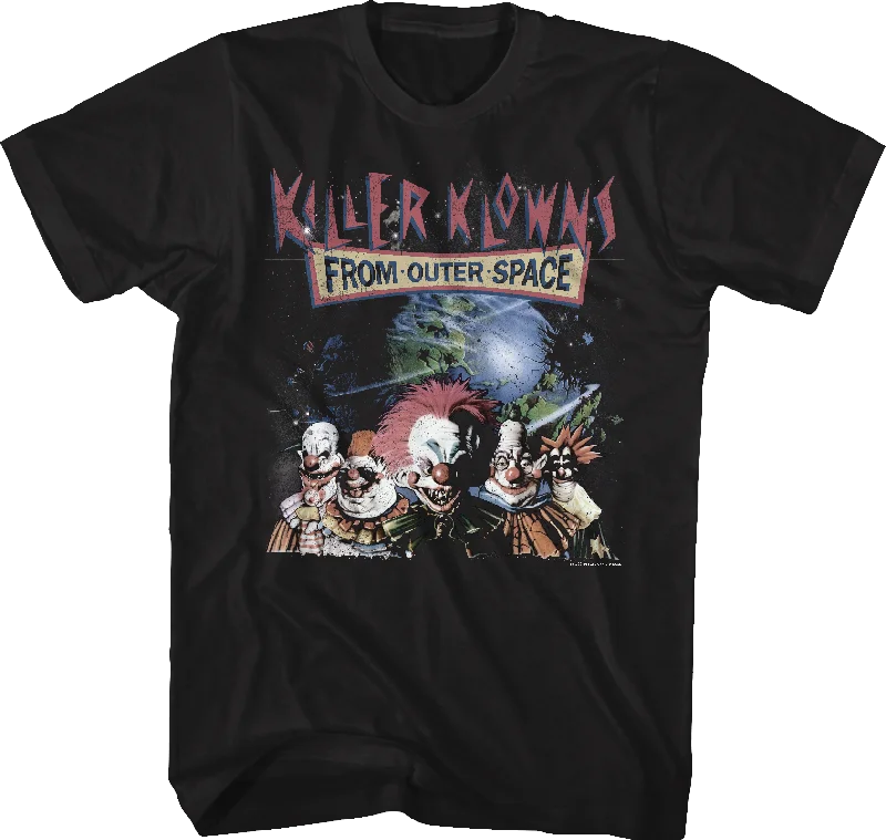 Distressed Killer Klowns From Outer Space T-Shirt