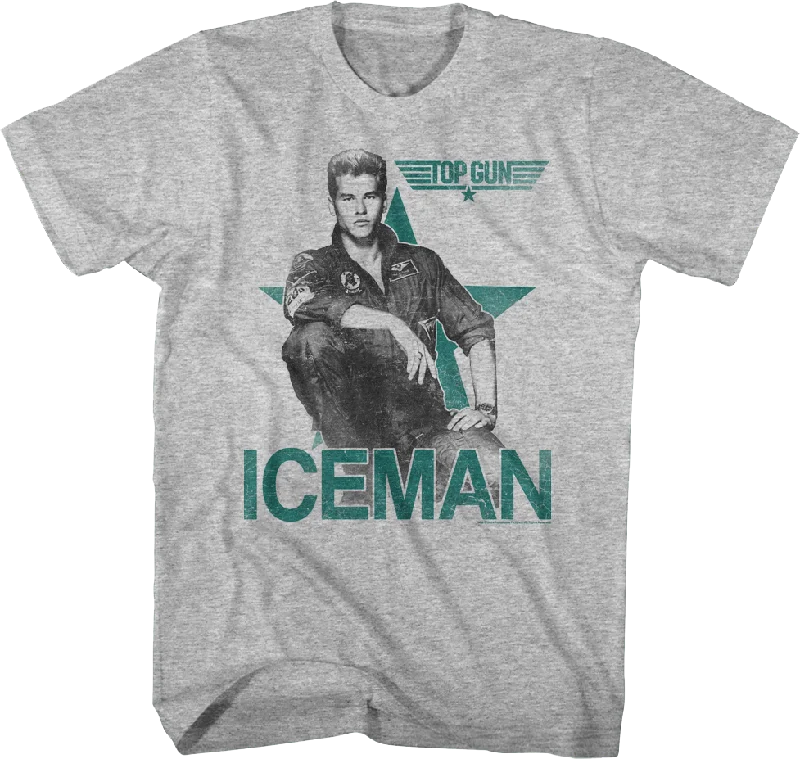 Val Kilmer Iceman Top Gun T-Shirt