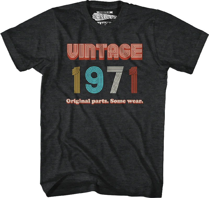 Original Parts Some Wear Vintage 1971 T-Shirt