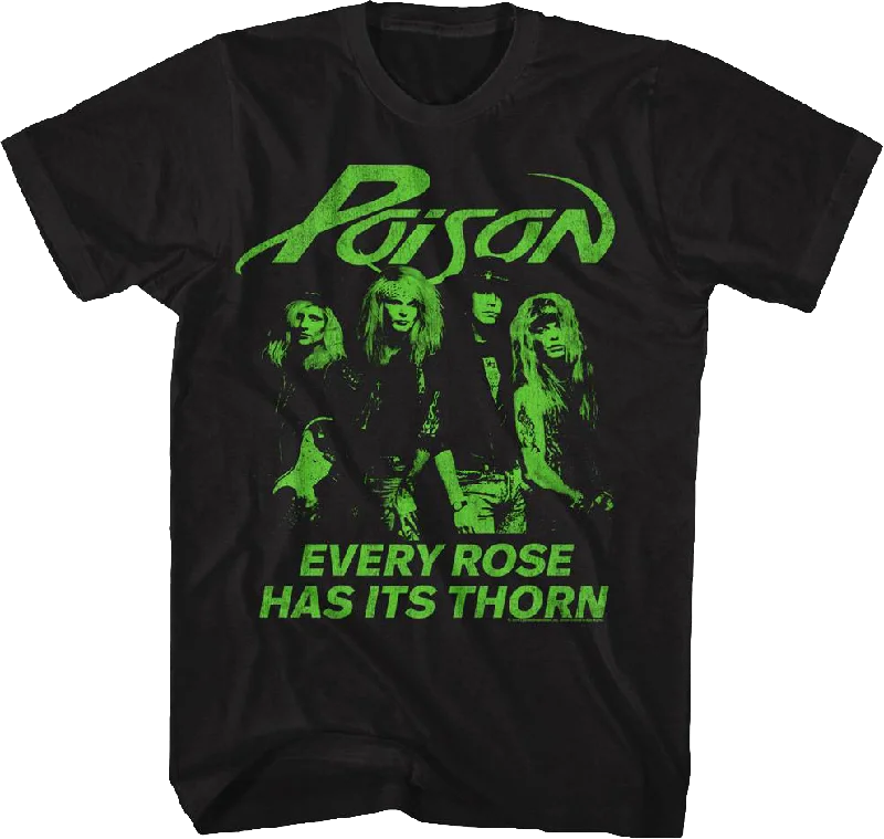 Every Rose Has Its Thorn Poison T-Shirt