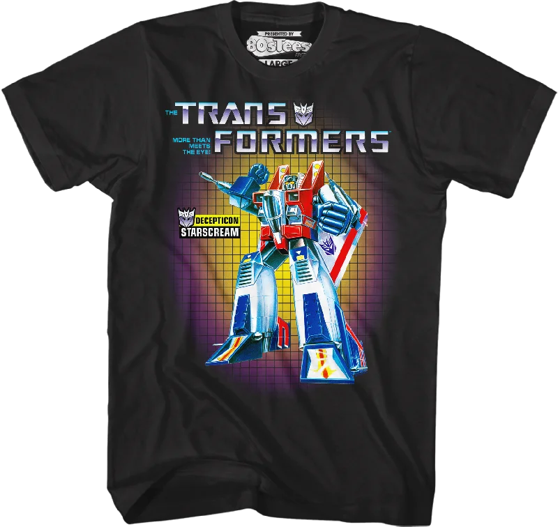 Transformers Box Art Starscream T-Shirt