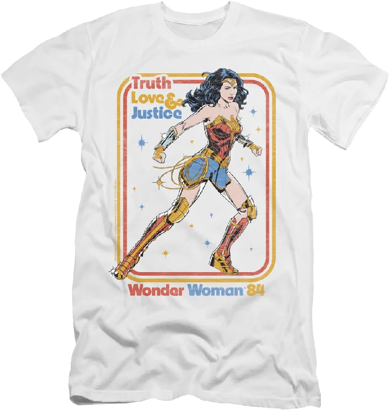 Truth Love & Justice Wonder Woman T-Shirt