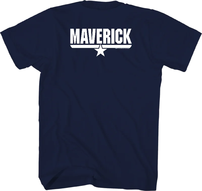 Top Gun Maverick Name T-Shirt