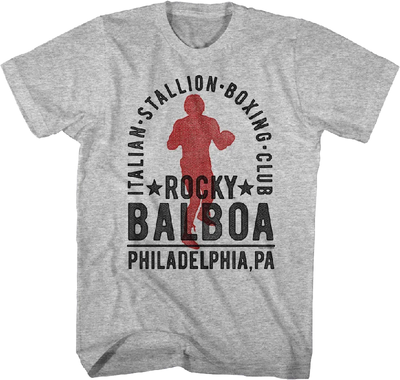 Italian Stallion Boxing Club Rocky T-Shirt