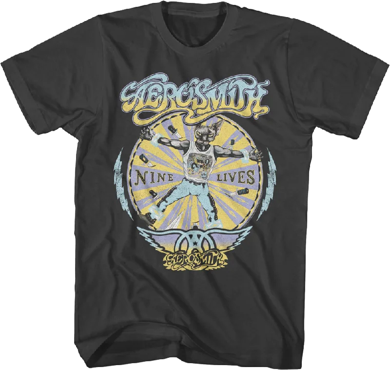 Nine Lives Aerosmith T-Shirt