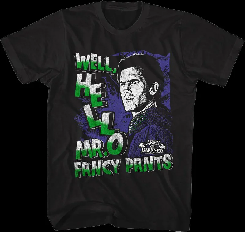 Mr. Fancy Pants Army Of Darkness T-Shirt