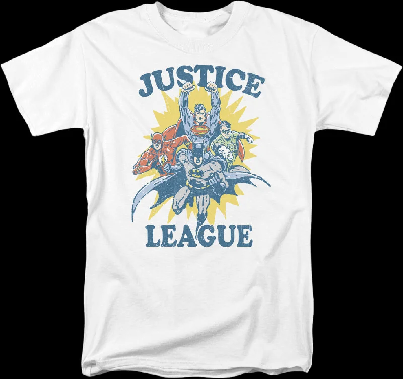 Justice League To The Rescue DC Comics T-Shirt