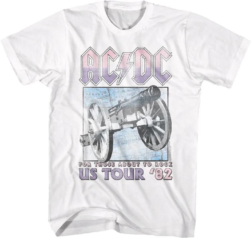 For Those About To Rock US Tour '82 ACDC Shirt