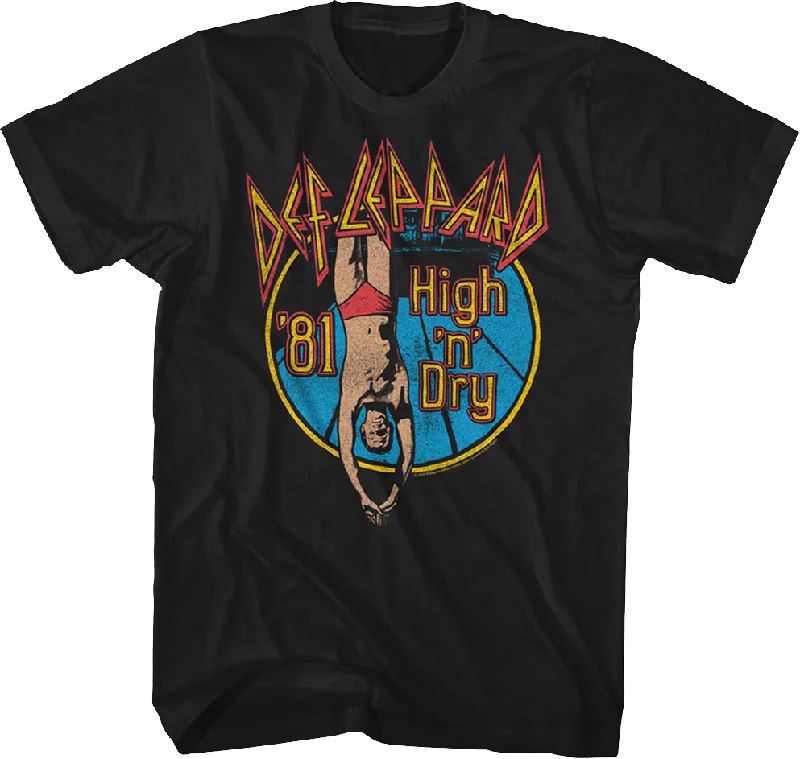 Vintage High 'n' Dry '81 Def Leppard T-Shirt