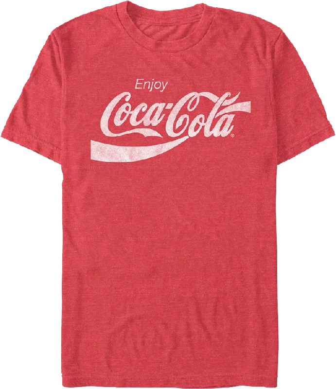 Red Enjoy Coca-Cola T-Shirt